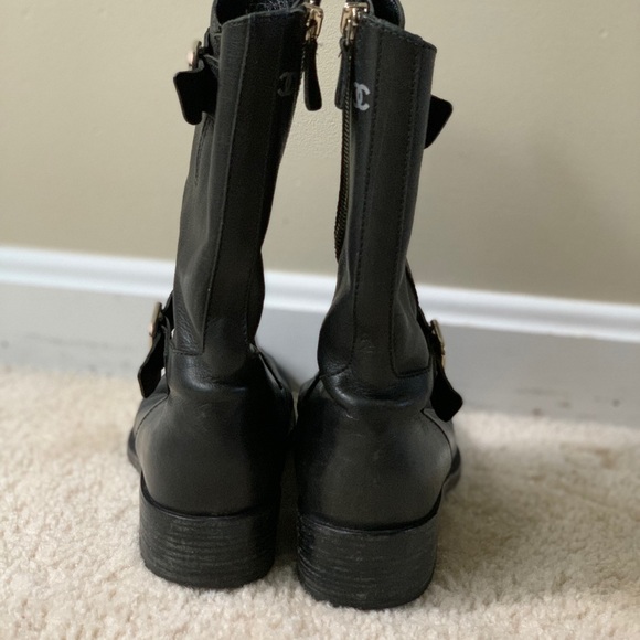 Chanel combat boots size 37 black - Picture 5 of 6